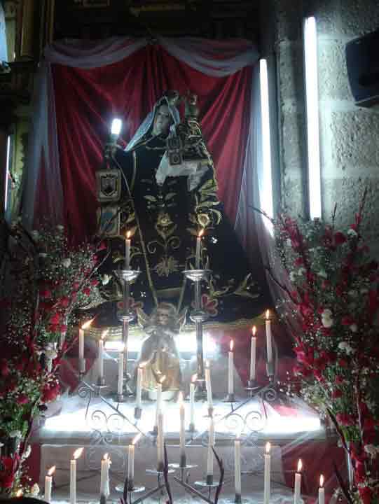 La Santísima Virgen del Carmen, patrona de la provincia de Celendín, recibió un merecido homenaje en la Iglesia La Recoleta de Cajamarca.
