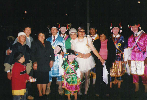 "Los Diablos de San isidro". En el mes de mayo se celebra la fiesta de San Isidro Labrado con el tradicional baile de los Diablos.