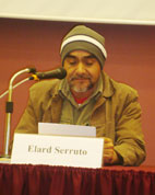 El Editor Elard Serruto Director de "Lago Sagradio Editores". C/15/05/2009.