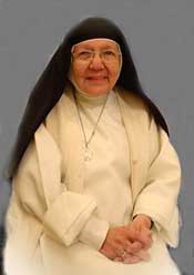 Madre Abadesa del Monasterio Concepcionista de Cajamarca Sor Luc�a de Cristo Benavides Benavides 