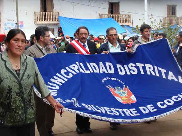 "Gran rese�a" a cargo de la Municipalidad Distrital de Coch�n. Foto Consuelo Lezcano, 2011.