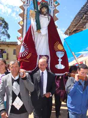 Procesi�n de "Jes�s" de Nazareno". Foto Consuelo Lezcano, 2011.