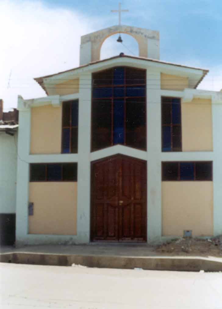 Capilla San Mart�n, ubicada en el barrio Pueblo libre, en la prolongaci�n de la Av. Mario urteaga