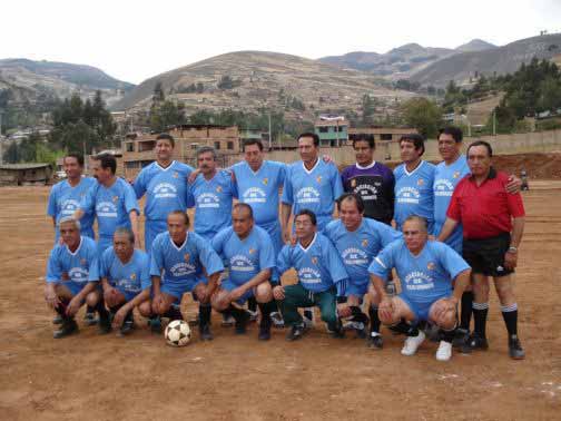 Selecci�n Master de los Exalumnos del glorioso Colegio "San Ram�n". Cajamarca, Agosto 2007.