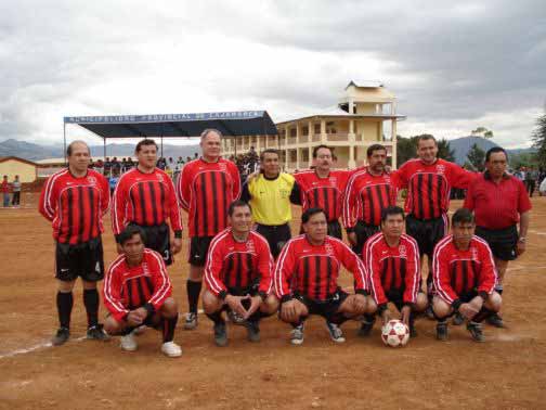 Selecci�n Master del Sporting Cajmarca. Cajamarca, Agosto 2007.