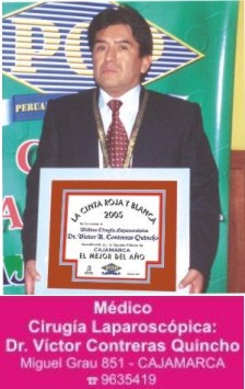 Dr. V�ctor Rodrigo Contreras Quincho. Cel. 9635419