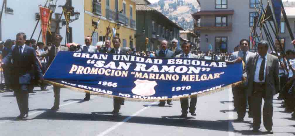 San Ramon Prom Desfile de promociones del Colegio San Ramón