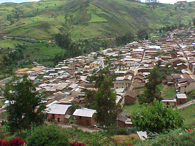 Vista panoramica de la ciudad de Contumaz.